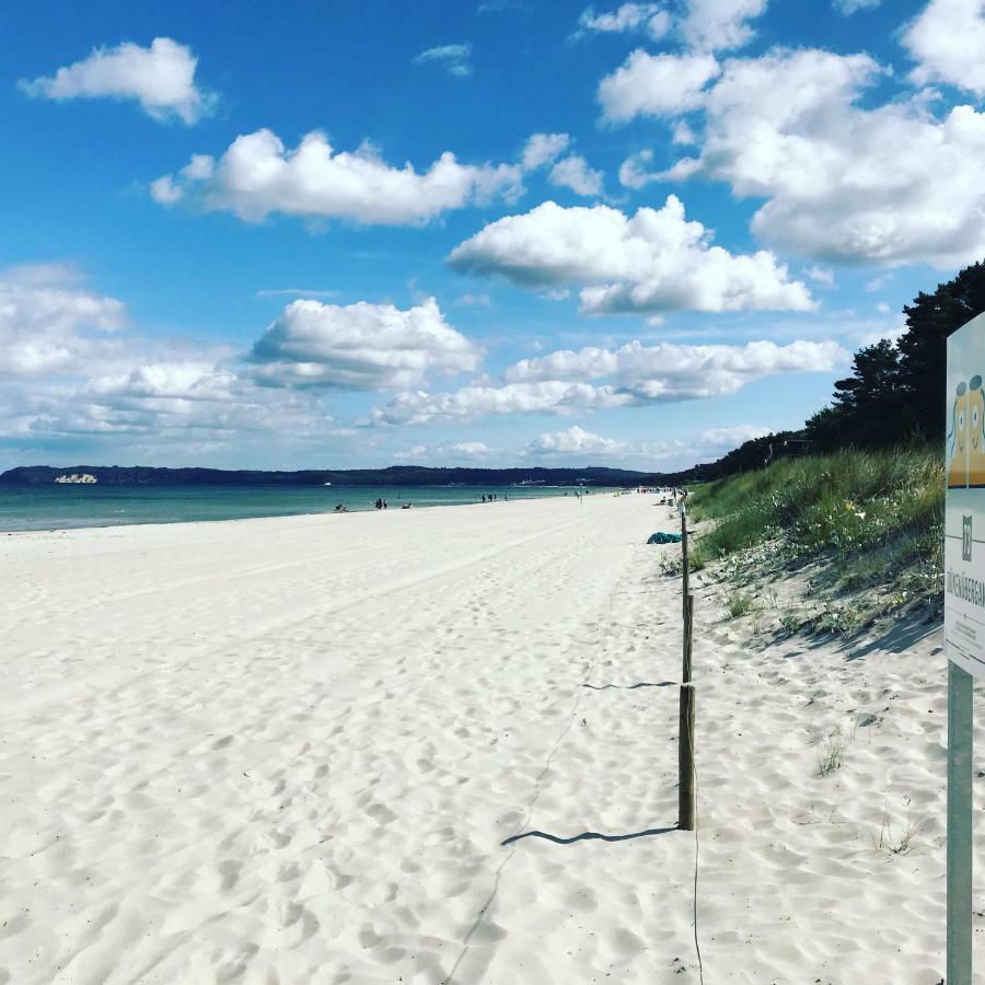 Ferienwohnung Heimathafen Prora, 3.OG mit Meerblick Ostseebad Ostseebad Binz Exterior foto